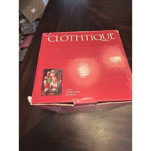 Dept 56 Possible Dreams Clothique Santa Christmas Stories 15054 box